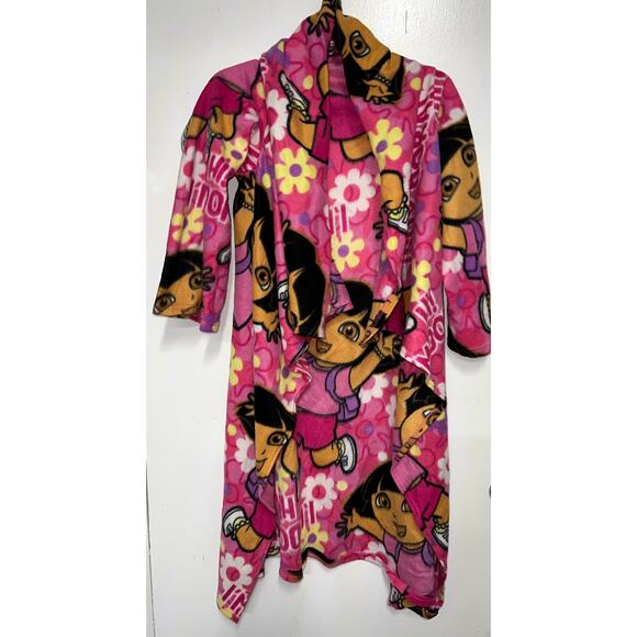 Dora The Explorer Floral Snuggie Youth - Picture 1 of 3